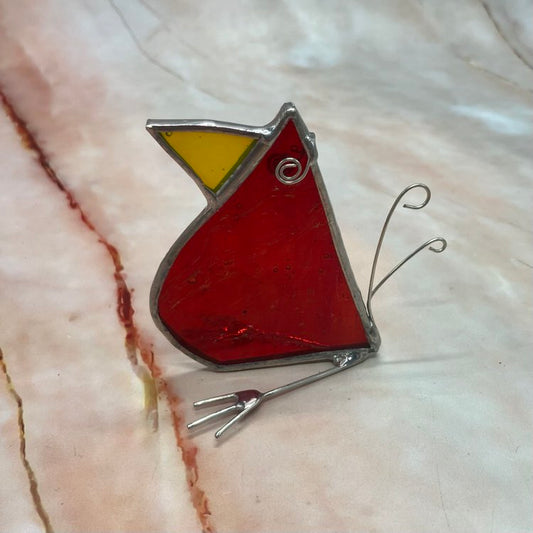 Pablo the Hungry Bird | Stained Glass | Various Colours